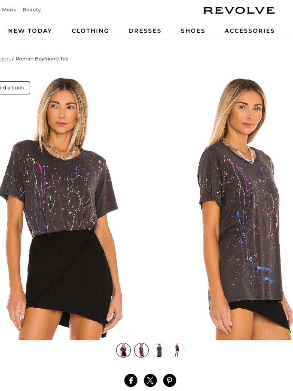 Michael Lauren Roman boyfriend tee